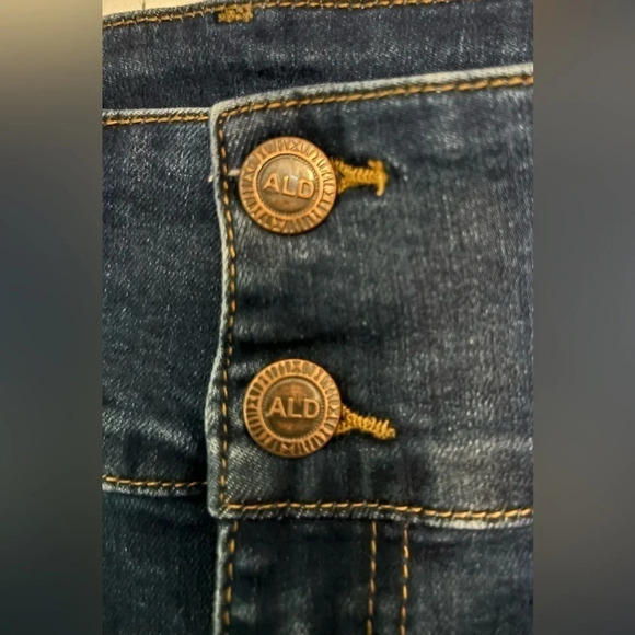 ALD (Ana Lucia Dominguez) Made in Columbia High Waisted Double Button Jeans - Picture 5 of 11